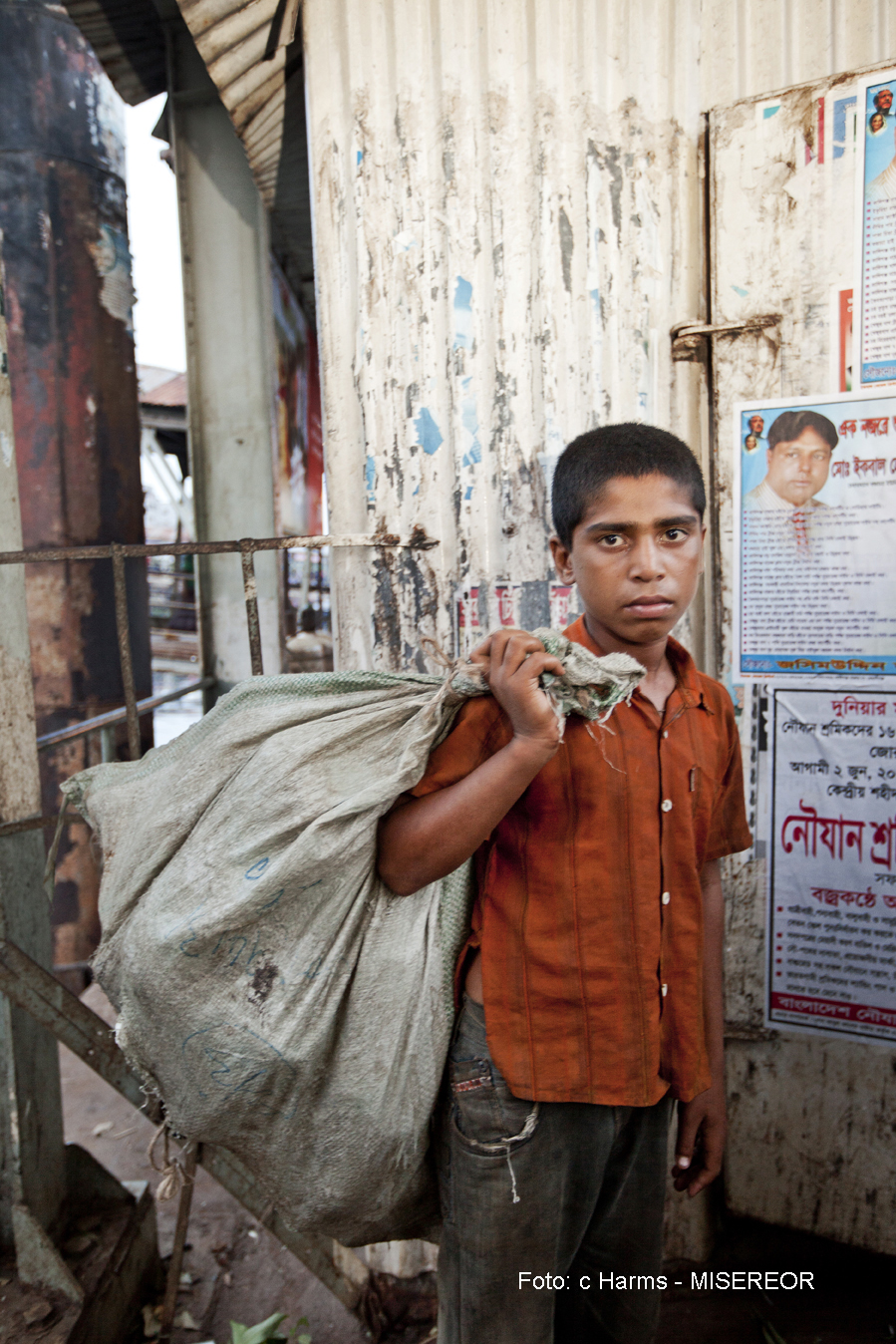 Kinderarbeit in Old Dhaka