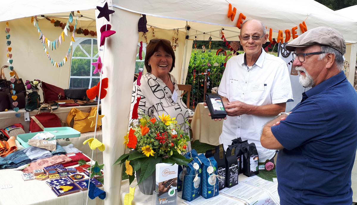 Weltladen bei der Landart 2022