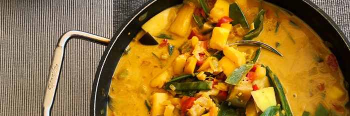 Mango-Gemüse-Topf